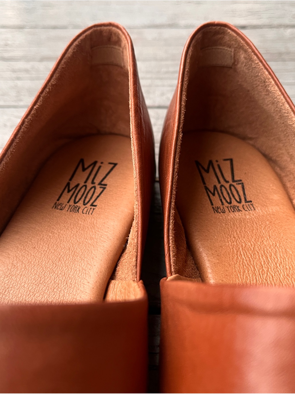 Brand New - Miz Mooz Brandy Leather Slip-Ons